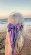 Load image into Gallery viewer, Silky Summer Hair Bow
